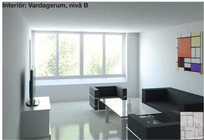modernisering lägenhet fastighet frvaldning visualisering rendering skiss arkitekt