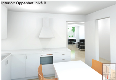 modernisering lägenhet fastighet frvaldning visualisering rendering skiss arkitekt