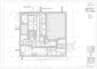 hyresgästanpassning ombyggnad källare vandrarhem bygglov hostel arkitekt stockholm arkitekturfabriken bygghandling